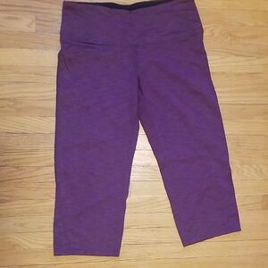 Purple Capri Leggings